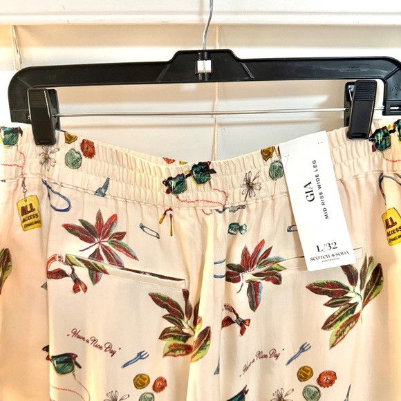 💖 Scotch & Soda NWT Gia Print Pants - Picture 5 of 14